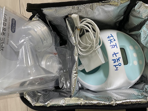 무료 유축기 대여, 소모품까지 제공